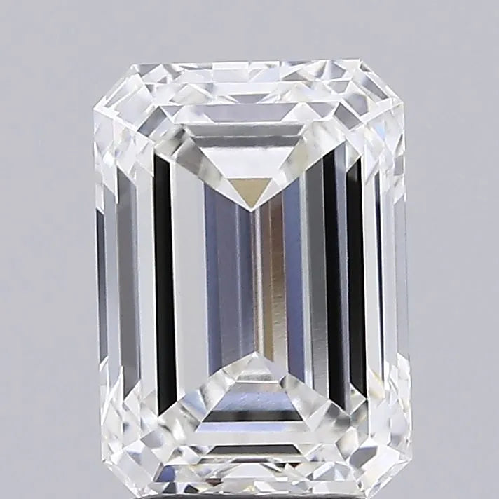 4.07ct Emerald Lab Grown Diamond (Colour F, Clarity VS1, IGI Certified)