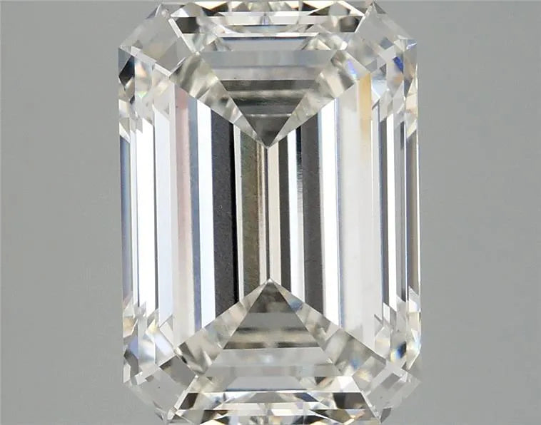 4.07ct Emerald Lab Grown Diamond (Colour F, Clarity VVS2, IGI Certified)