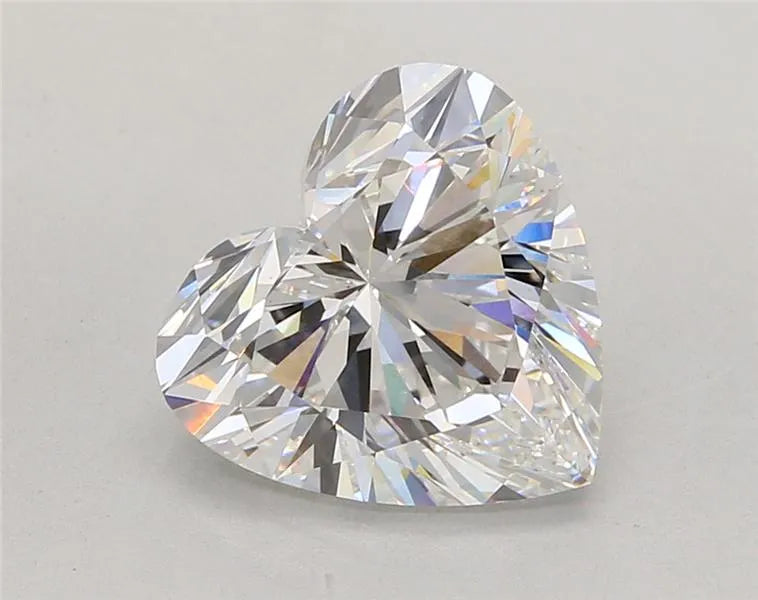 4.07ct Heart Lab Grown Diamond (Colour E, Clarity VVS2, IGI Certified)