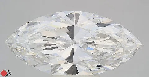 4.07ct Marquise Lab Grown Diamond (Colour E, Clarity VVS2, IGI Certified)
