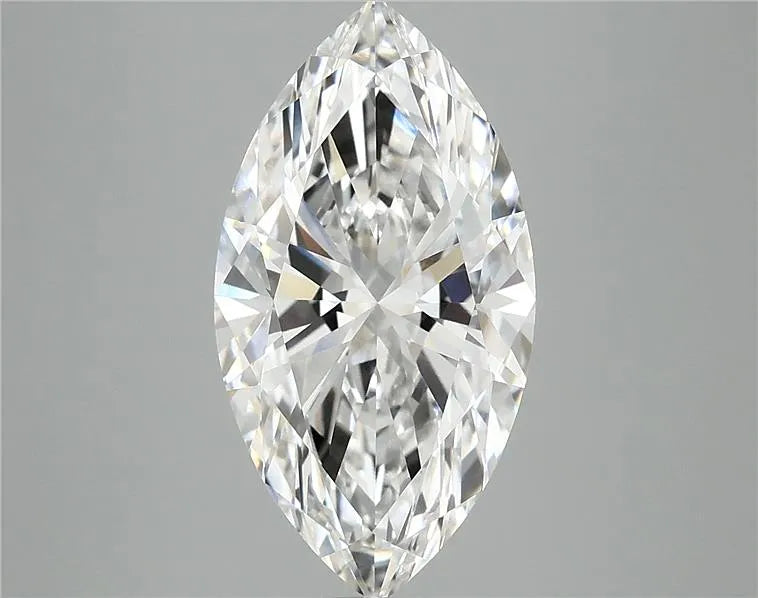 4.07ct Marquise Lab Grown Diamond (Colour F, Clarity VVS2, IGI Certified)