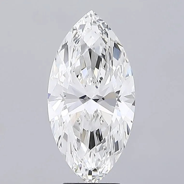 4.07ct Marquise Lab Grown Diamond (Colour G, Clarity VVS2, IGI Certified)