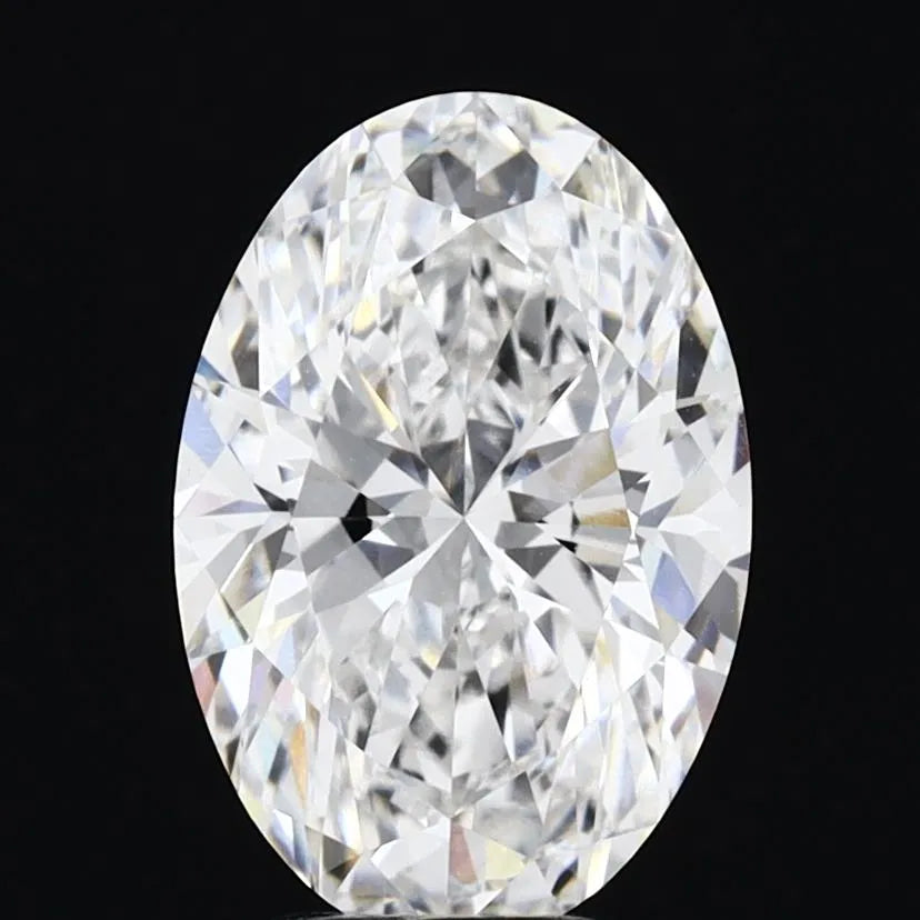 4.07ct Oval Lab Grown Diamond (Colour D, Clarity VVS2, IGI Certified)