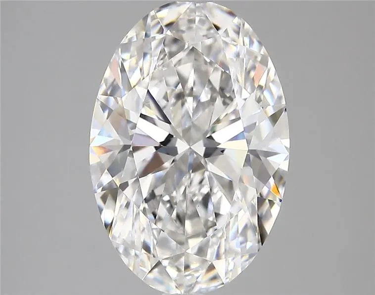 4.07ct Oval Lab Grown Diamond (Colour D, Clarity VVS2, IGI Certified)