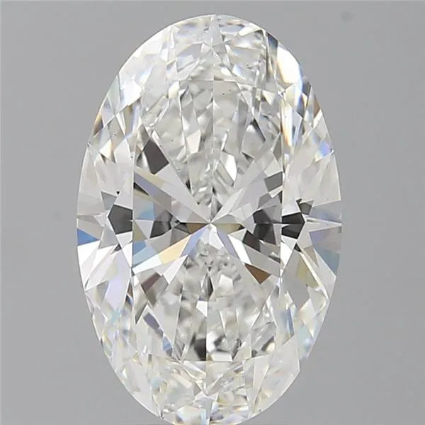 4.07ct Oval Lab Grown Diamond (Colour E, Clarity VS2, IGI Certified)