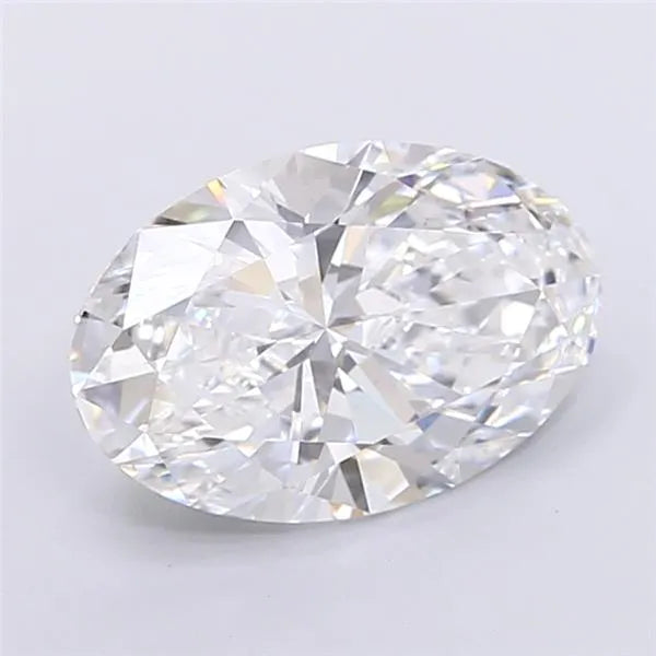 4.07ct Oval Lab Grown Diamond (Colour G, Clarity VS2, IGI Certified)