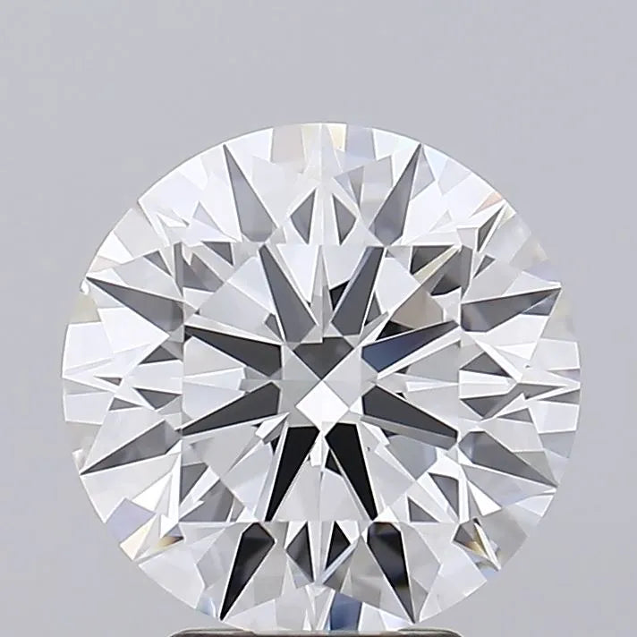 4.07ct Round Lab Grown Diamond (Colour D, Clarity IF, Cut ID, IGI Certified)