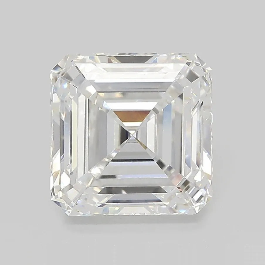 4.08ct Asscher Lab Grown Diamond (Colour E, Clarity VVS2, IGI Certified)