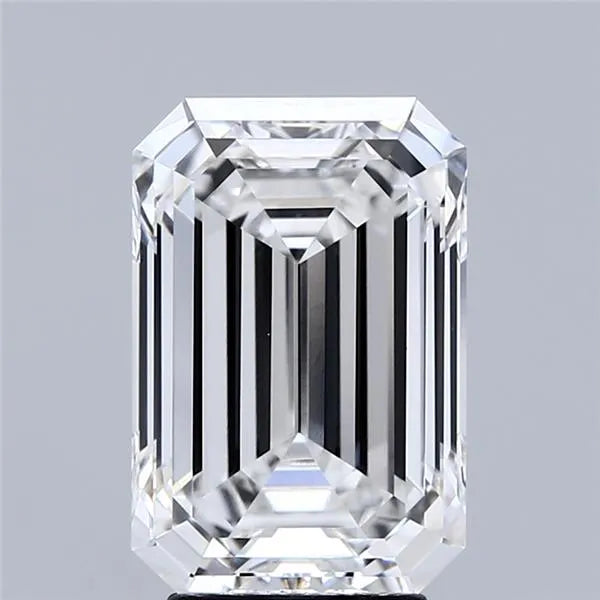 4.08ct Emerald Lab Grown Diamond (Colour D, Clarity VVS2, IGI Certified)