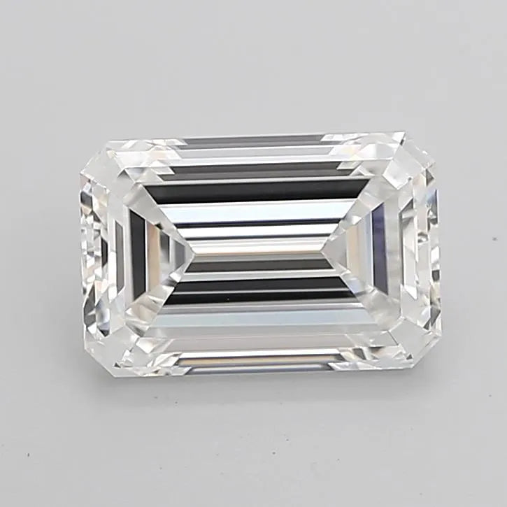 4.08ct Emerald Lab Grown Diamond (Colour F, Clarity VVS2, IGI Certified)