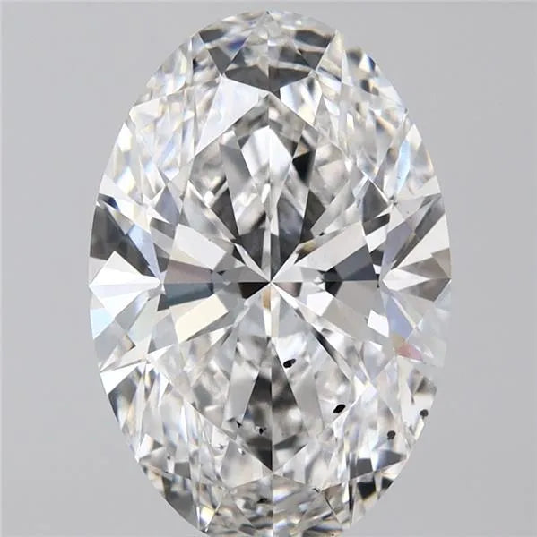 4.08ct Oval Lab Grown Diamond (Colour E, Clarity SI1, IGI Certified)