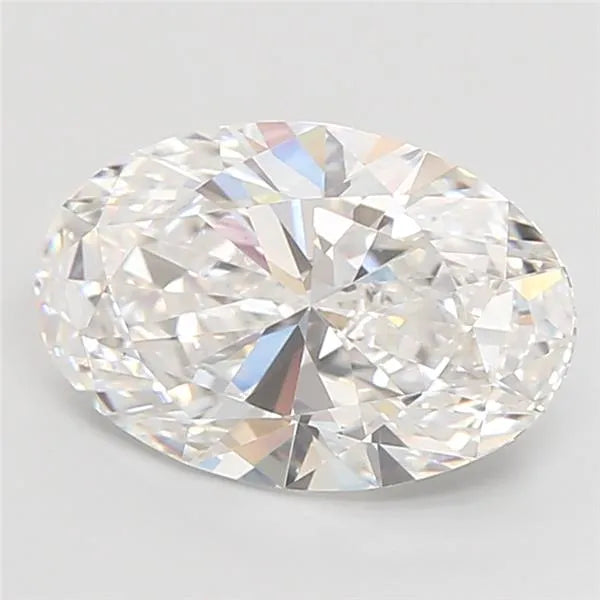 4.08ct Oval Lab Grown Diamond (Colour F, Clarity VVS2, IGI Certified)
