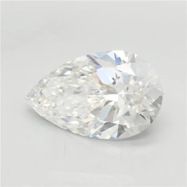 4.08ct Pear Lab Grown Diamond (Colour E, Clarity VVS2, IGI Certified)