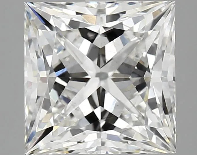 4.08ct Princess Lab Grown Diamond (Colour F, Clarity SI1, IGI Certified)
