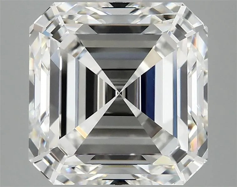 4.09ct Asscher Lab Grown Diamond (Colour F, Clarity VVS2, IGI Certified)
