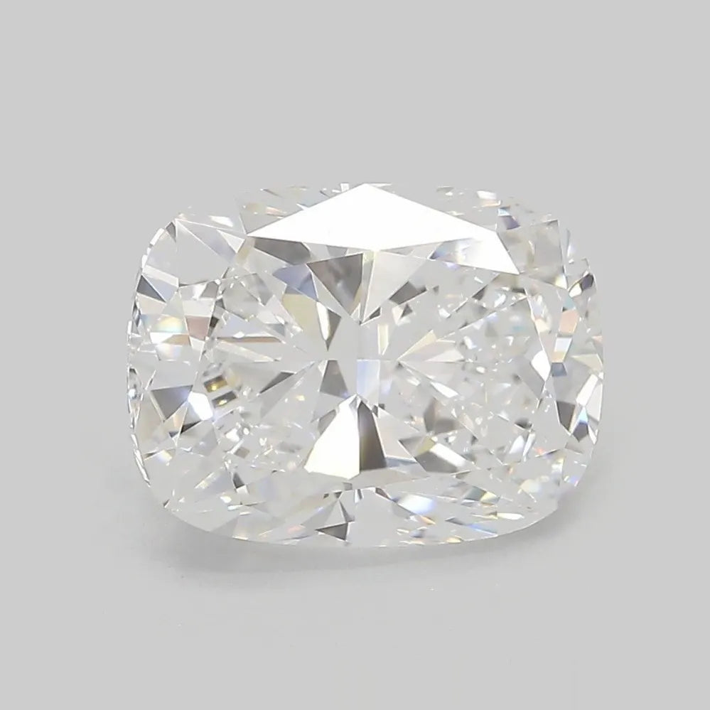4.09ct Cushion modified Lab Grown Diamond (Colour E, Clarity VVS2, IGI Certified)