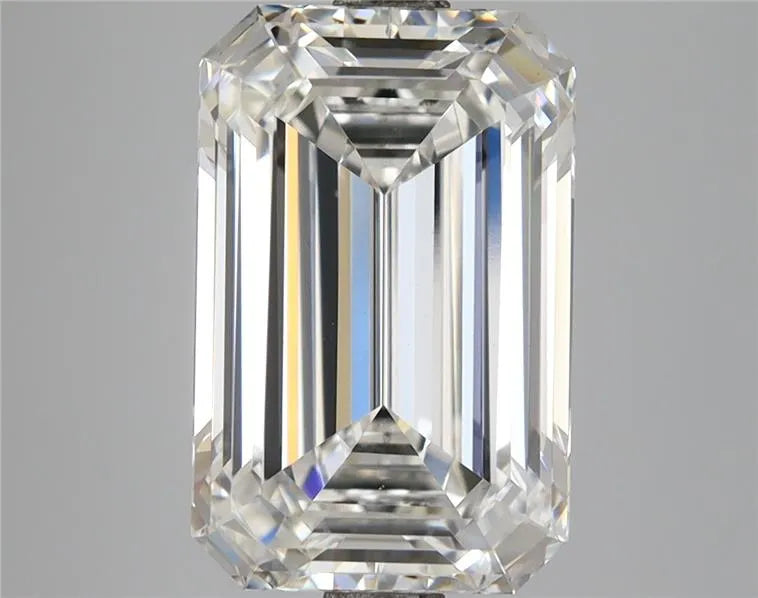 4.09ct Emerald Lab Grown Diamond (Colour E, Clarity VVS2, IGI Certified)