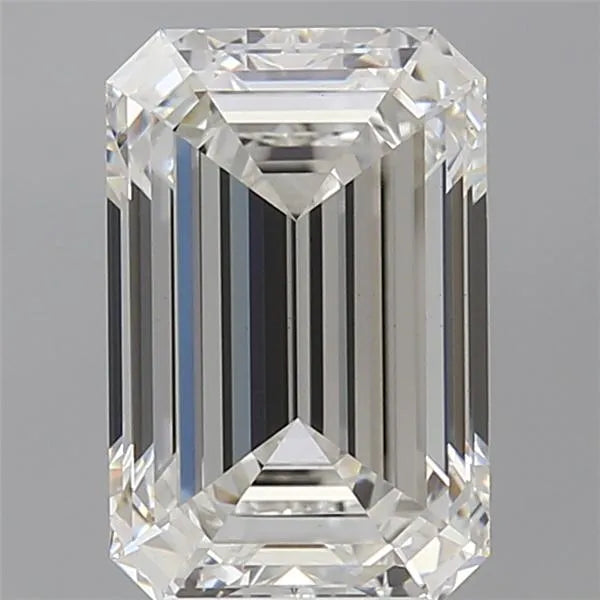 4.09ct Emerald Lab Grown Diamond (Colour F, Clarity VS1, IGI Certified)