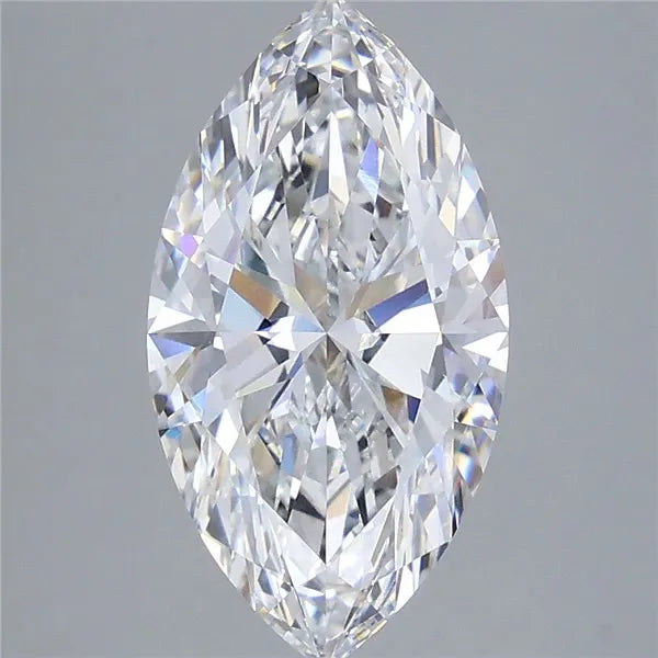 4.09ct Marquise Lab Grown Diamond (Colour D, Clarity VVS2, IGI Certified)