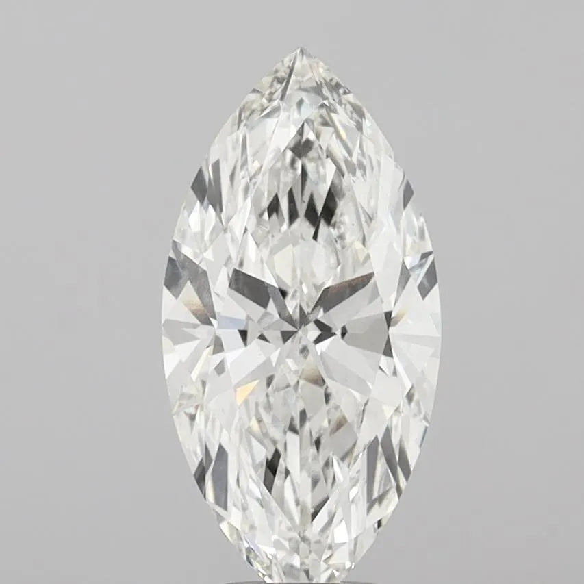 4.09ct Marquise Lab Grown Diamond (Colour G, Clarity VS1, IGI Certified)