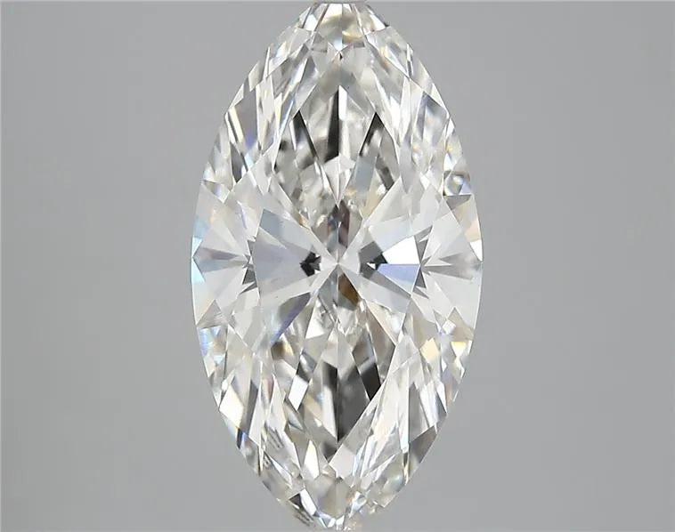 4.09ct Marquise Lab Grown Diamond (Colour G, Clarity VVS2, IGI Certified)