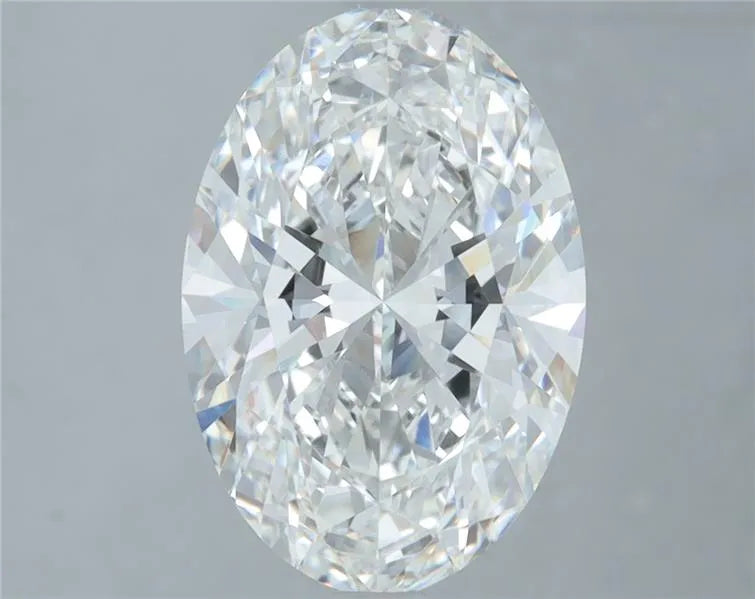 4.09ct Oval Lab Grown Diamond (Colour E, Clarity VVS2, IGI Certified)