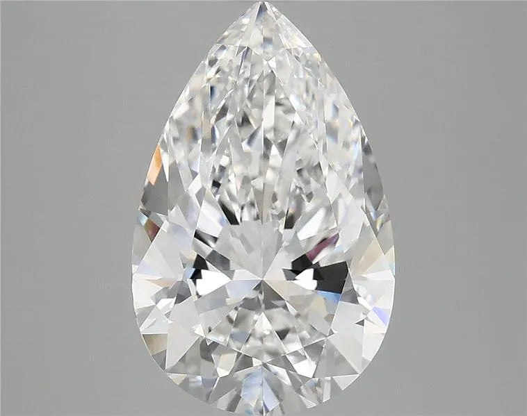 4.09ct Pear Lab Grown Diamond (Colour E, Clarity VVS2, IGI Certified)