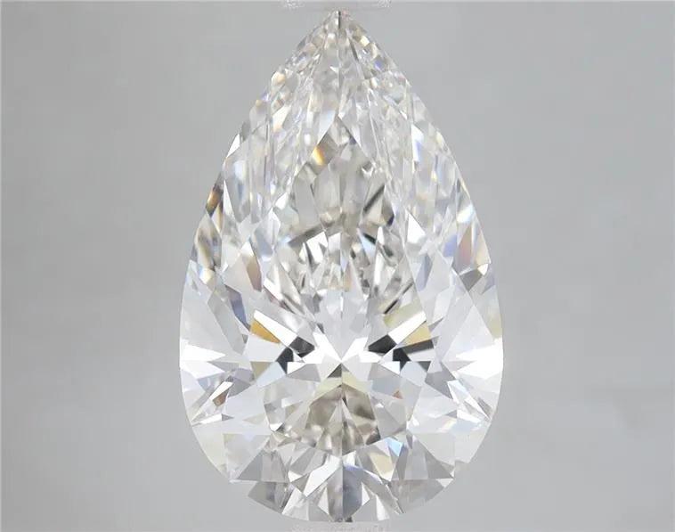 4.09ct Pear Lab Grown Diamond (Colour H, Clarity VVS2, IGI Certified)