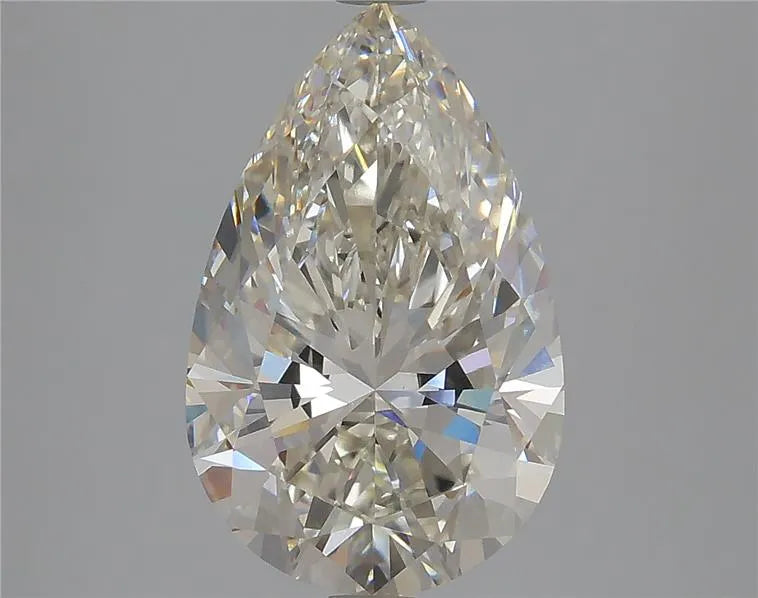 4.09ct Pear Lab Grown Diamond (Colour I, Clarity VVS2, IGI Certified)
