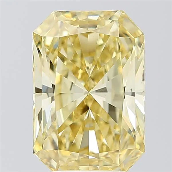 4.09ct Radiant Lab Grown Diamond (Colour Fancy Intense Yellow, Clarity VVS2, IGI Certified)