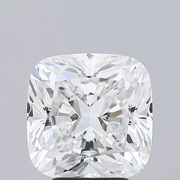 4.10ct Cushion modified Lab Grown Diamond (Colour E, Clarity VVS2, IGI Certified)