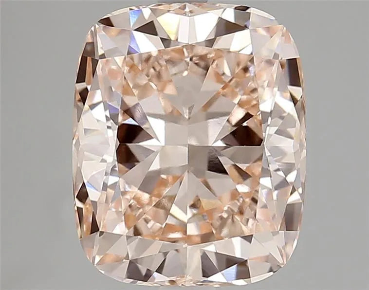 4.10ct Cushion modified Lab Grown Diamond (Colour Fancy Intense Pink, Clarity VVS2, IGI Certified)