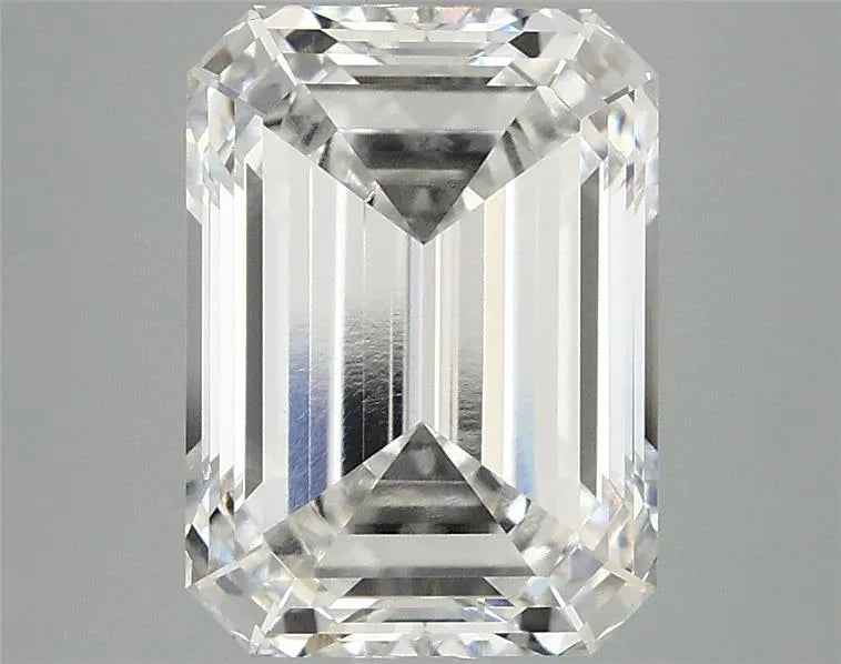 4.10ct Emerald Lab Grown Diamond (Colour E, Clarity VVS2, IGI Certified)