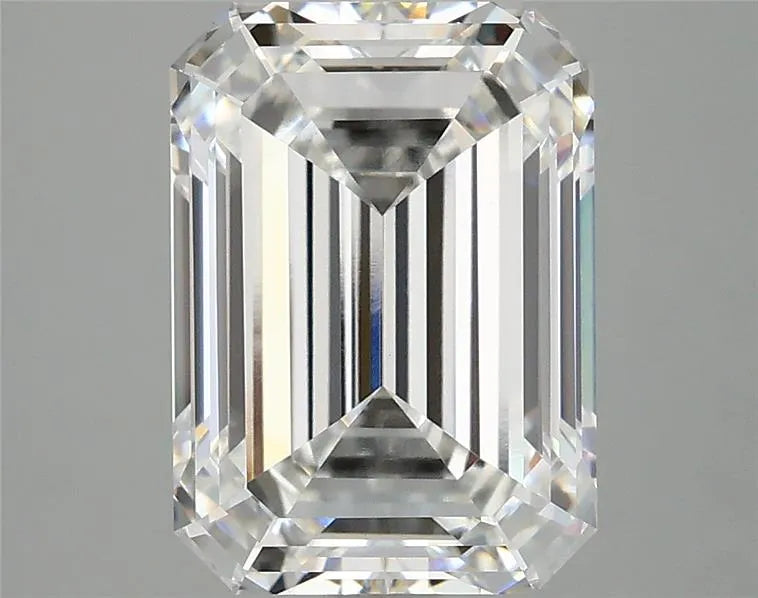 4.10ct Emerald Lab Grown Diamond (Colour F, Clarity VVS2, IGI Certified)