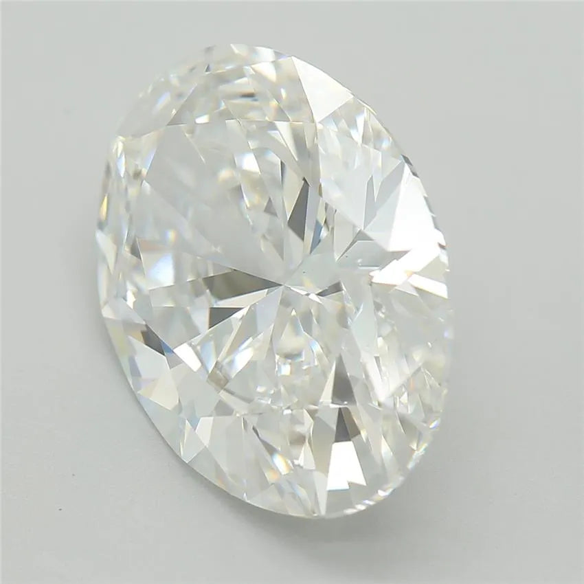 4.10ct Oval Lab Grown Diamond (Colour E, Clarity VS1, Cut EX, GCAL Certified)