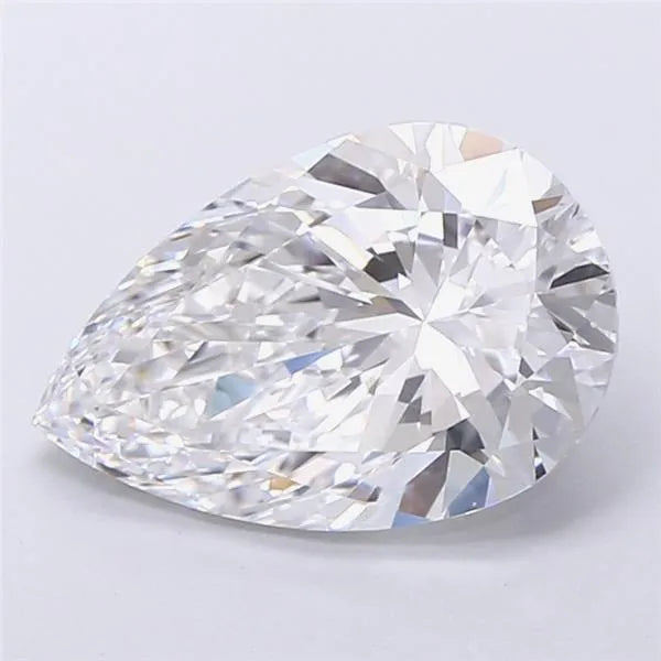 4.10ct Pear Lab Grown Diamond (Colour D, Clarity VVS2, IGI Certified)