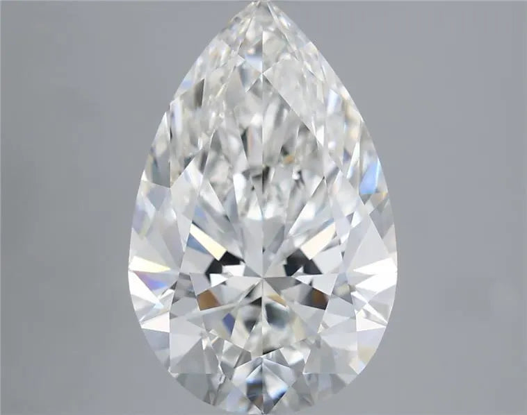 4.10ct Pear Lab Grown Diamond (Colour F, Clarity VVS2, IGI Certified)