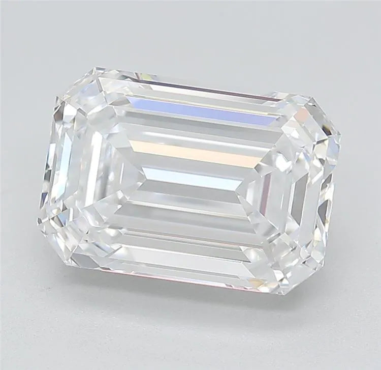 4.11ct Emerald Lab Grown Diamond (Colour D, Clarity VVS1, Cut EX, IGI Certified)