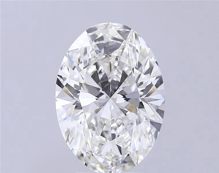 4.11ct Oval Lab Grown Diamond (Colour F, Clarity VS1, IGI Certified)