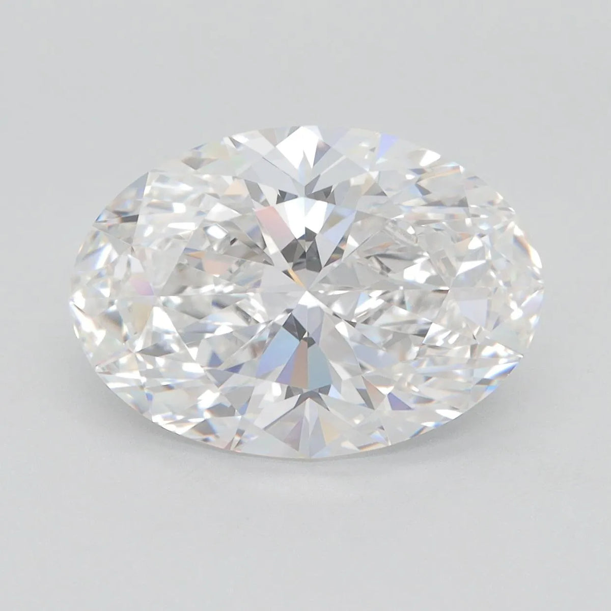 4.12ct Oval Lab Grown Diamond (Colour F, Clarity VVS1, GIA Certified)