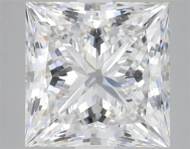 4.14ct Princess Lab Grown Diamond (Colour E, Clarity VVS2, IGI Certified)