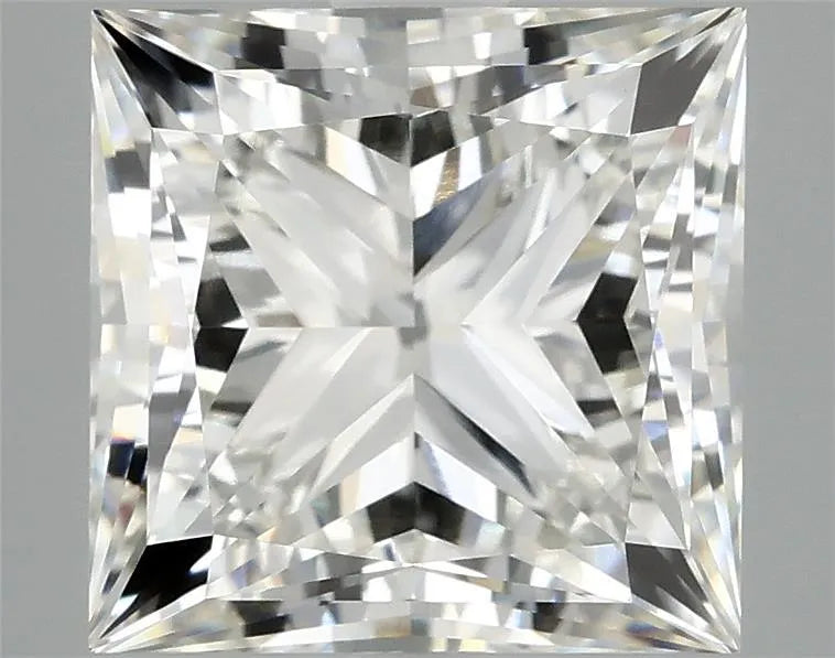 4.14ct Princess Lab Grown Diamond (Colour H, Clarity VVS1, IGI Certified)