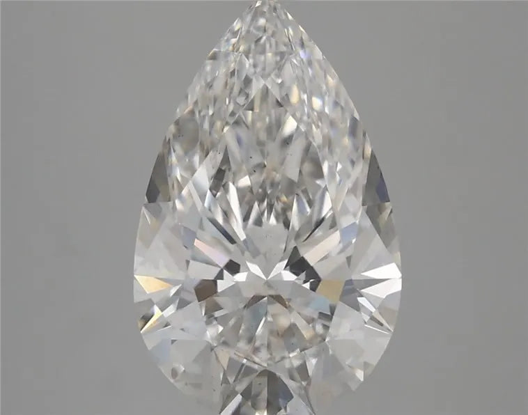 4.15ct Pear Lab Grown Diamond (Colour G, Clarity VS2, IGI Certified)