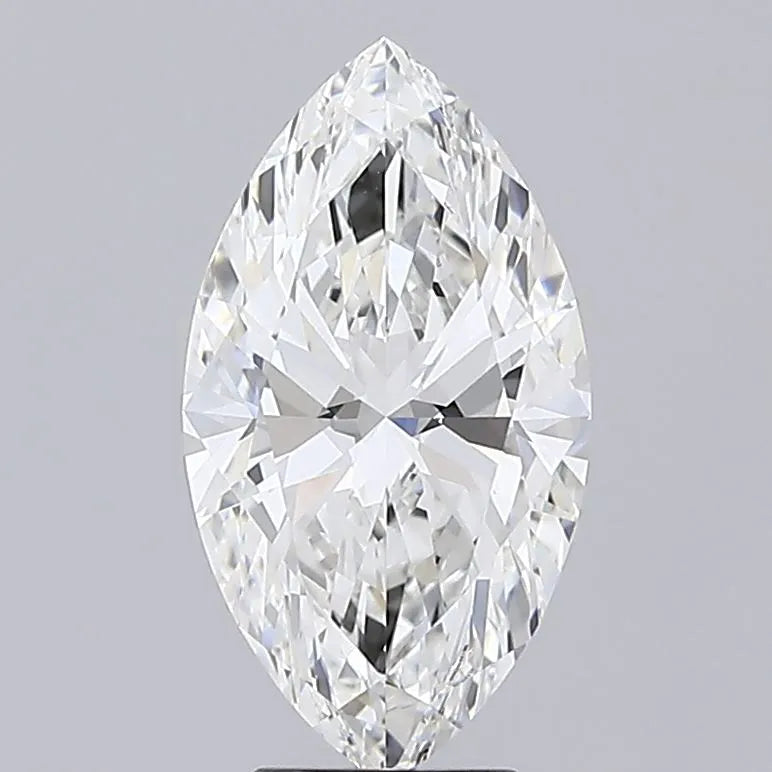4.16ct Marquise Lab Grown Diamond (Colour F, Clarity VVS2, IGI Certified)