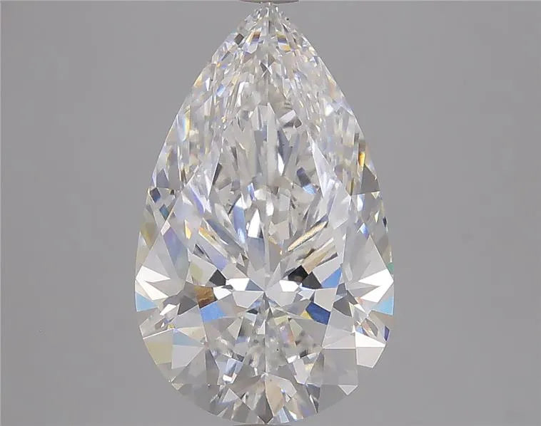 4.16ct Pear Lab Grown Diamond (Colour G, Clarity VS1, IGI Certified)