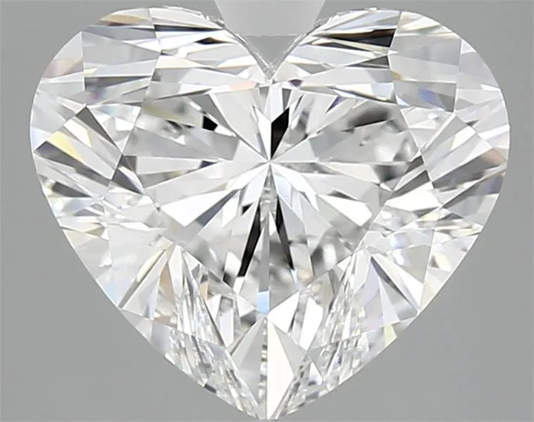 4.18ct Heart Lab Grown Diamond (Colour E, Clarity VVS2, IGI Certified)