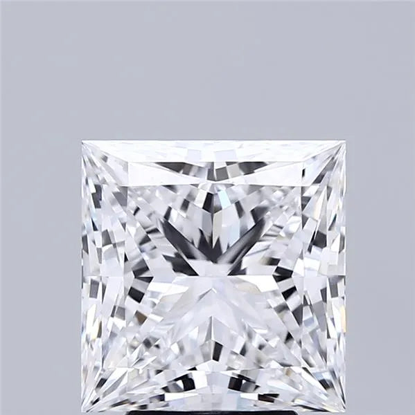 4.18ct Princess Lab Grown Diamond (Colour D, Clarity VVS2, IGI Certified)