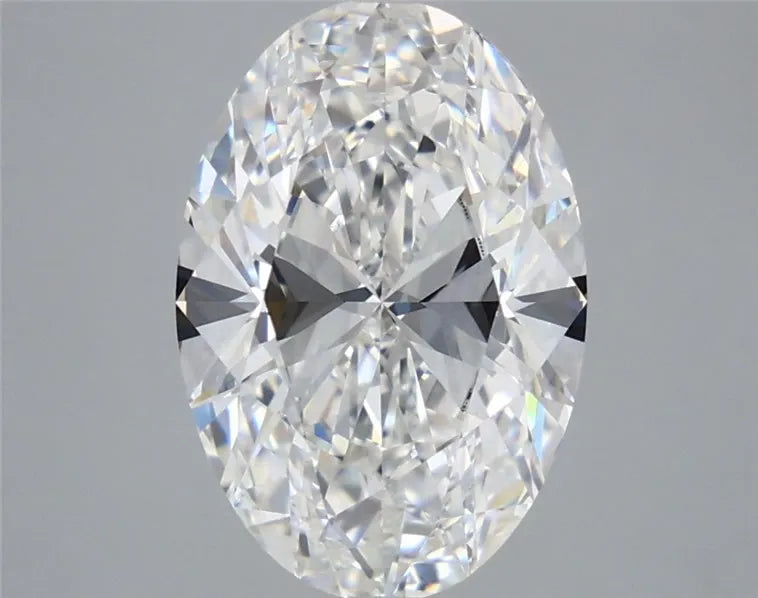 4.21ct Oval Lab Grown Diamond (Colour E, Clarity VVS2, IGI Certified)