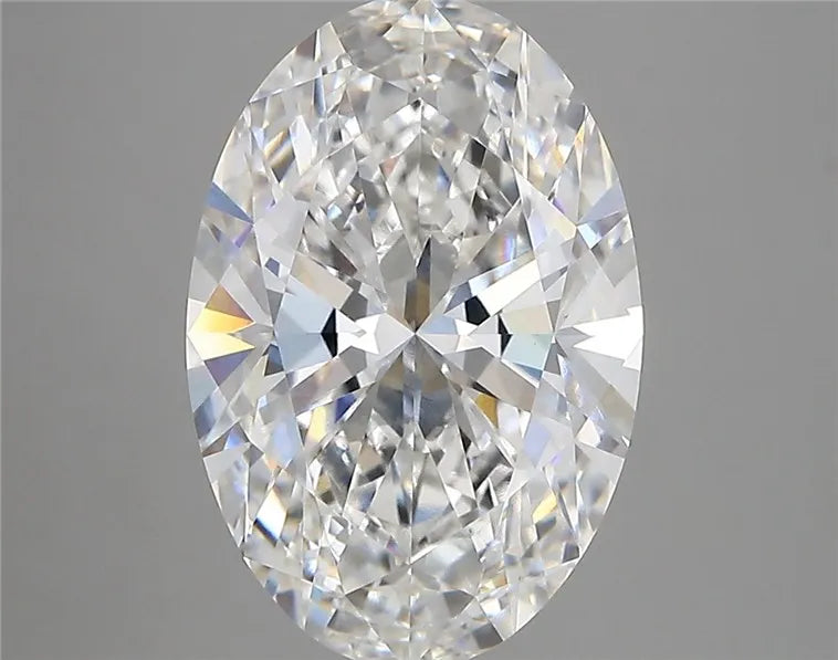 4.22ct Oval Lab Grown Diamond (Colour E, Clarity VVS2, IGI Certified)