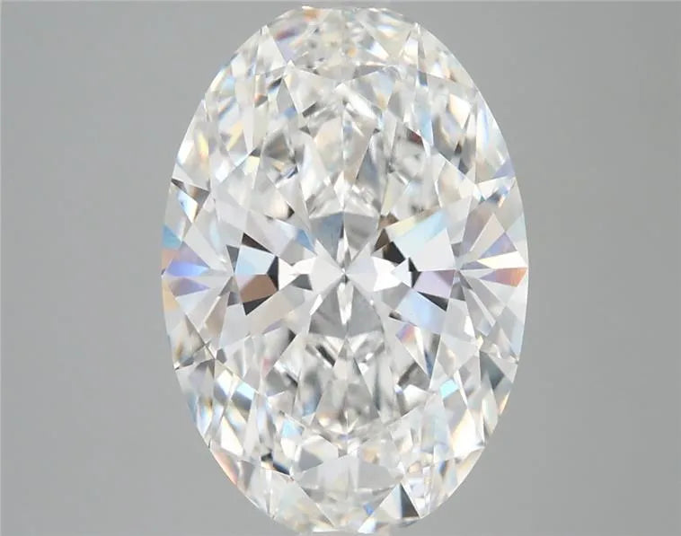 4.24ct Oval Lab Grown Diamond (Colour E, Clarity VVS2, IGI Certified)